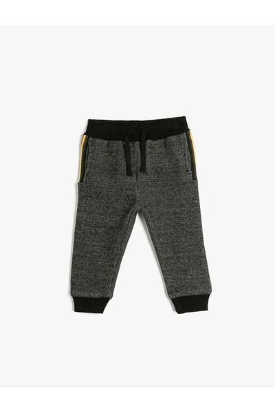 Koton Baby Boy Jogger Sweatpants - with Waist Laces and Pockets