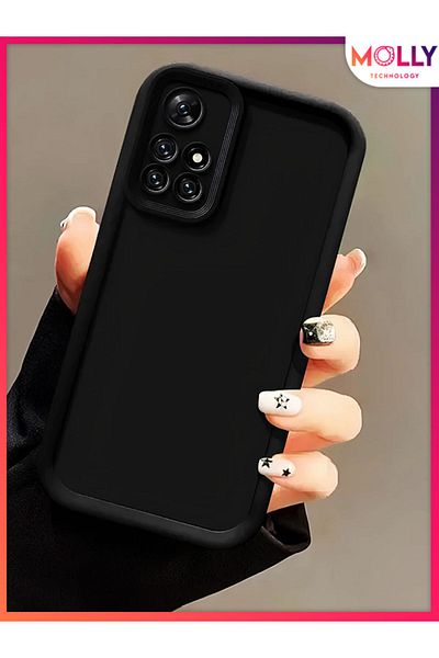 Molly Black Edges Thick Pan Silicone Case for Xiaomi Redmi 10 2022