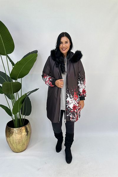 GÖKSEL Plus Size -20 Coat, Protection Design