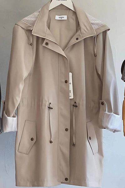 Plus size trench coats with hood store