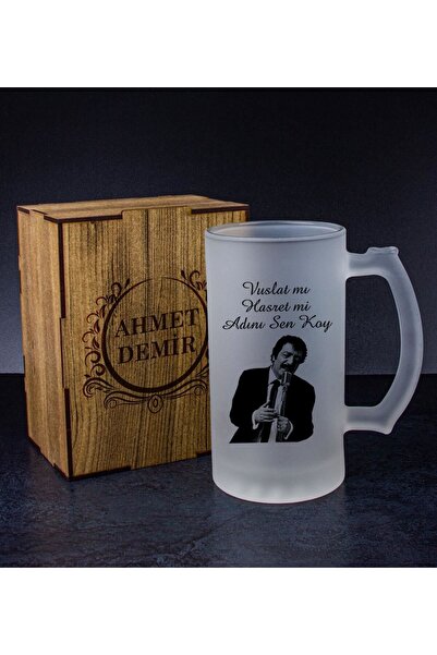 EJOYA Kişiye Özel Kutusunda Bira Bardağı Hediye Seti 108267