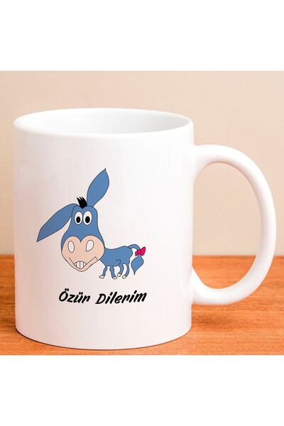 EJOYA Eşeklik Ettim Özür Dilerim Kupa Bardak 80604