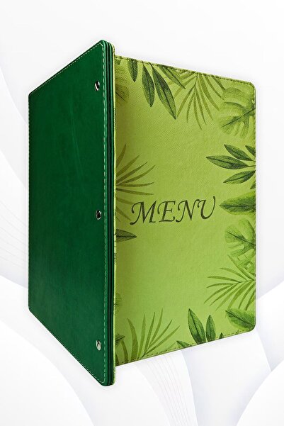 ankara menü Acidated Printed A4 Menu Container