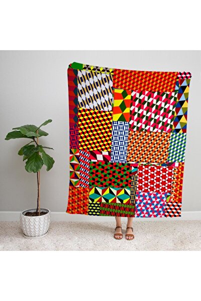 EJOYA Modern Desenli Polar TV Battaniyesi 92032