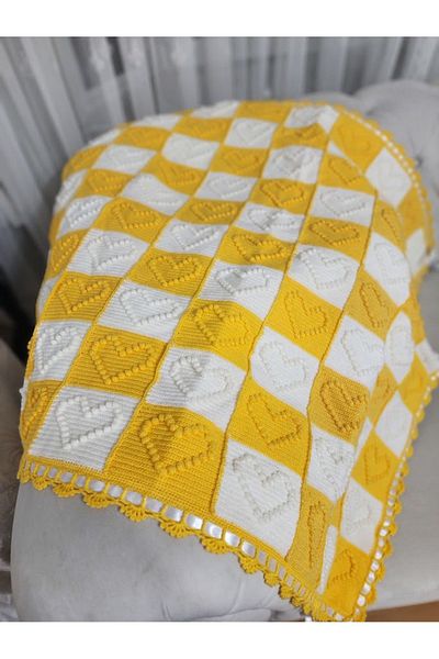 örgü Marsela Baby Blanket, Multi-Purpose