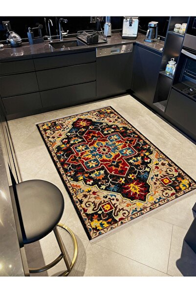Rugs Modern Halı Atlas Collection Multicolored Traditional Motif Bohemian Pat...