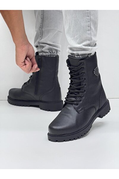 Carrano Siyah Postal Bot Günlük Kullanım Rahat Taktikal Postal