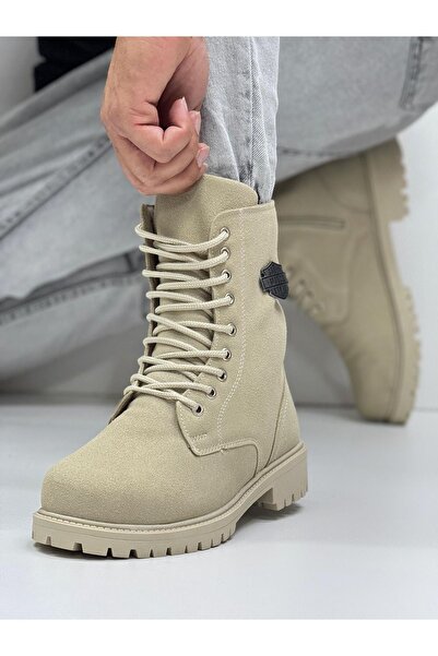 Carrano Bej Postal Bot Günlük Kullanım Rahat Taktikal Postal Çöl Rengi