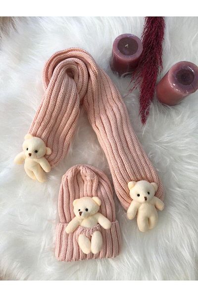 ÇOCUK GİYİM MERKEZİ Children's Scarf Beat Set