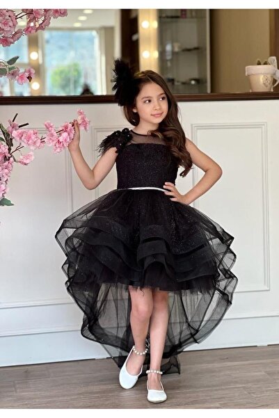 ugurbocegicocukdunyası Ladybug Children's Layered Evening Dress Costume Set of 3