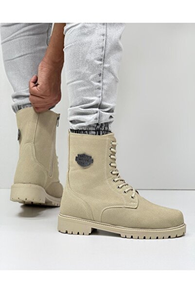 Carrano Bej Postal Bot Günlük Kullanım Rahat Taktikal Postal Çöl Rengi