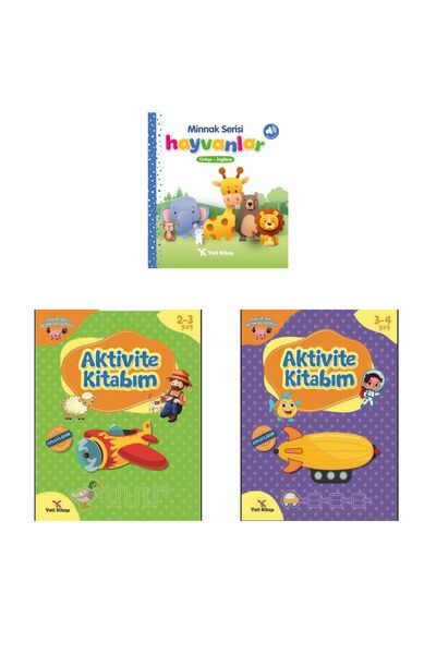 yeti kitap مجموعة تعزيز الانتباه في المنزل، عمر 3 سنوات