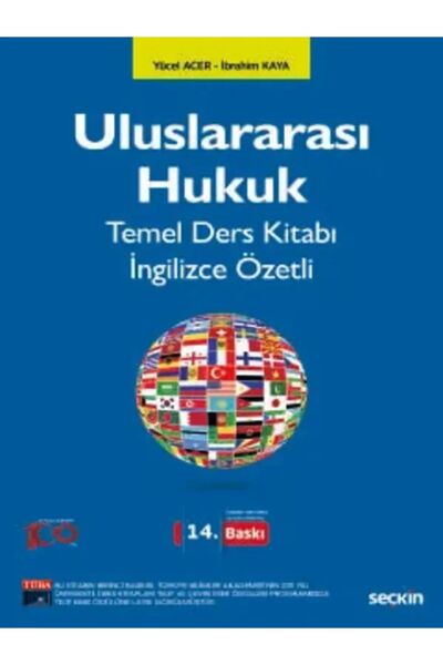 Seçkin Yayıncılık Uluslararası Hukuk Temel Ders Kitabı Ingilizce Özetli Yücel...