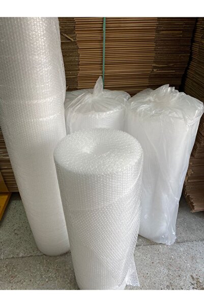 aybaş kağıtçılık 1.Kalite Balonlu Naylon Patpat, 100cm x 5 metre, 42 gram - E...