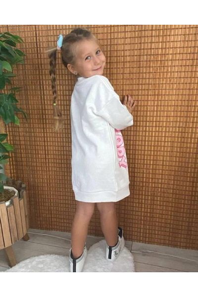 TİJK My Melody Character Girl's Sweatshirt Dress