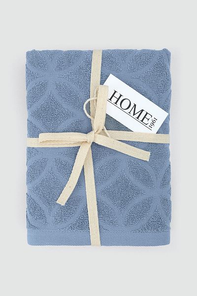 HOME 1961 Set de 2 prosoape 50x90 Jacquard colorat moale cu caracteristică mare de absorbție a apei (Vibe)