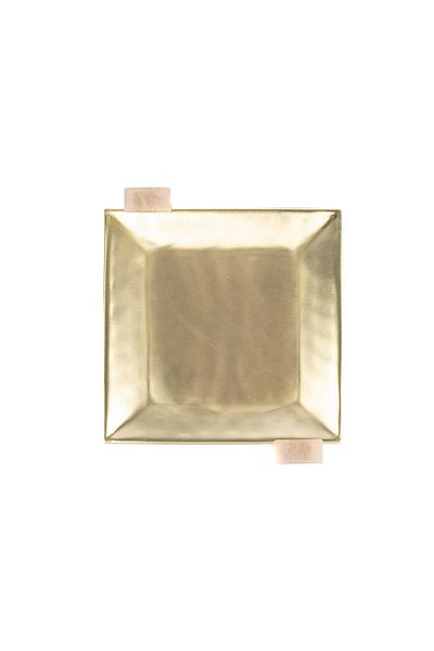 Mikasa Moor Gold Square Tray 30X27X3Cm