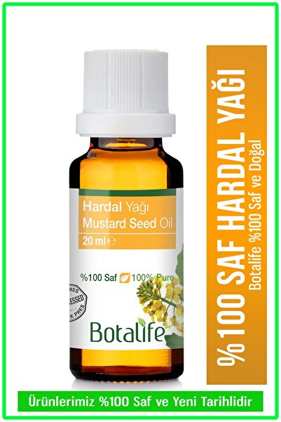 Botalife Hardal Yağı 20ml %100 Saf ve Doğal