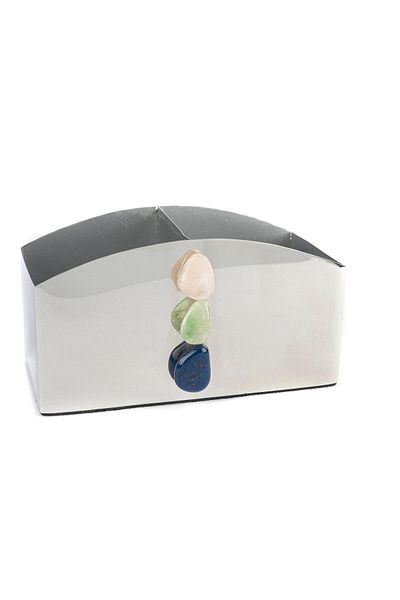 Mikasa Moor Ασημί Μαύρη Σχάρα Μαχαιριών 22x11x12cm