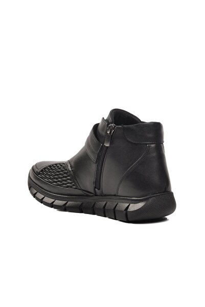 Voyager 9411 Black Genuine Leather Women's Boots