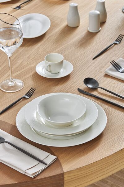 Karaca Forever Bone Amata 71 Parça 12 Kişilik Yemek Takımı