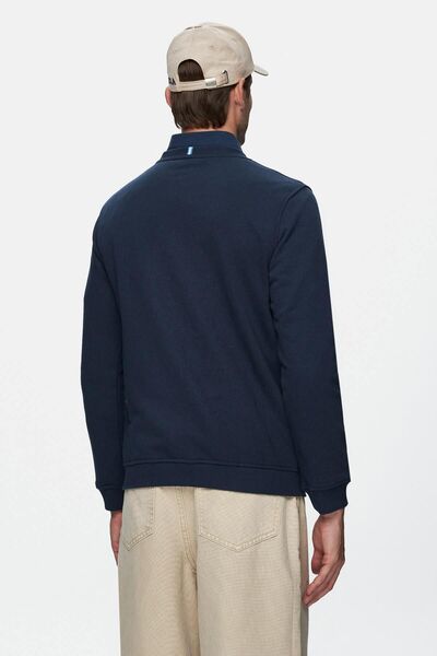 UCLA SUERTE Чоловічий світшот - Синій, Велосипедний комір, Каучук Standard Fit