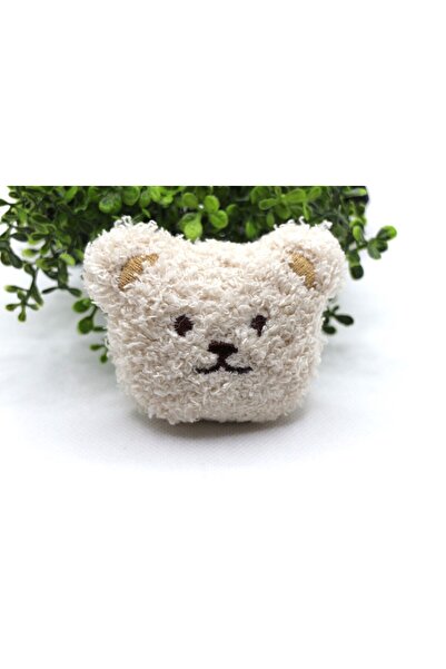 Tezcan Aksesuar Pofuduk Ayıcık Tasarım Popsocket Telefon Tutacağı Desenli ve Baskılı Parmak Tutucu