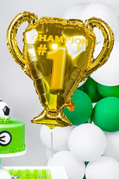 PEKSHOP Şampiyon Kupası Balon Kupa Şeklinde Folyo Balon 65cm