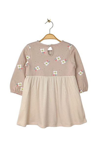 Via Girls Girl's Floral Print Long Sleeve Dress with Bolero |   2-5 Years Old Children's Clothing