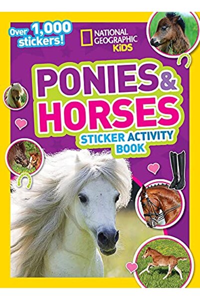 Penguin Random House Ponies And Horses Sticker Activity Book