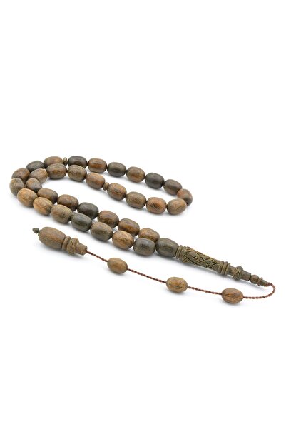 Murty99 Големи молитвени мъниста от розово дърво със систематично капсулирано...