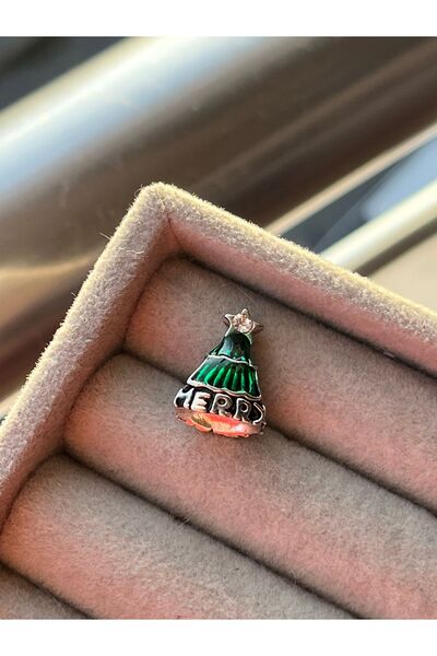 asaf yılbaşı charm | gümüş kaplama