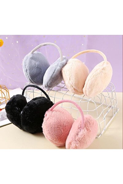 WMİLANO Класически плоски детски наушници с пухкави помпони