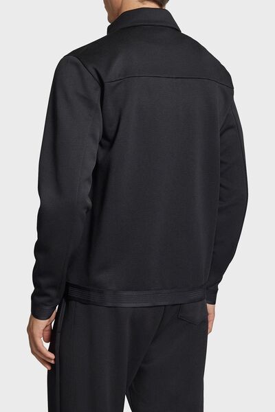 BOSS Yünlü Regular Fit Polo Yaka Fermuarlı Sweat Erkek SWEAT 50518726 001