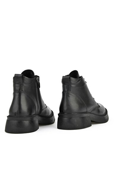 Ziya , Kadın Hakiki Deri Bot 143359Z326 Siyah