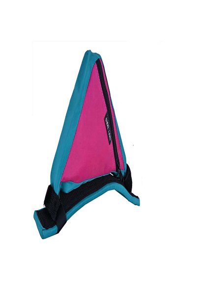 Zozo Üçgen kadro Çanta - Pembe/Yeşil Taiwan