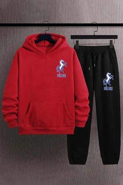 Pisa Art Poly Iasi Sweatshirt + Sweatpants 2-Piece Combination Set