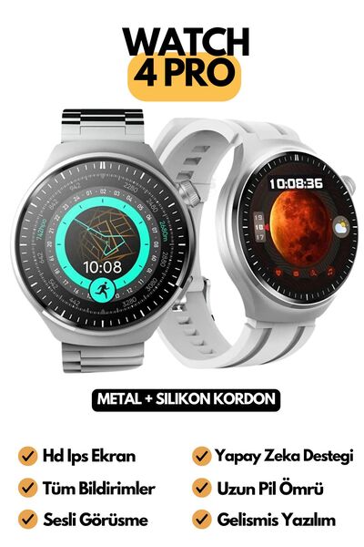 LEERFEI Watch HW10 Pro Akıllı Saat Iphone Ve Android Tüm Telefonlara Uyumlu Yapay Zeka Destekli