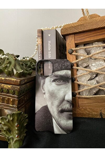 Zivon iPhone 12 ile Uyumlu Atatürk Desenli İçi Kadife Premium Kalite Lansman ...