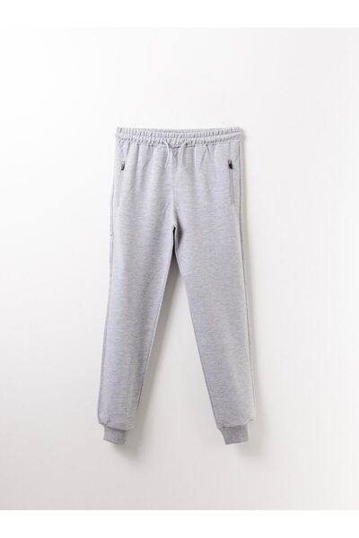 Mışıl Kids Fermuarlı Cep Basic Erkek Çocuk Eşofman Altı