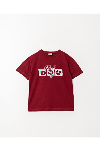 Mışıl Kids PACIFIC 1954 - Μπλουζάκι με λουλούδια για κορίτσια