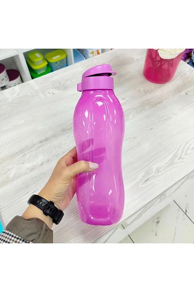 Tupperware 1.5 Lt Purple Eco Wide Cap Bottle