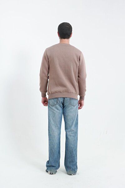 TKT Мъжки пуф с кръгло деколте с 3 въжета от мека материя