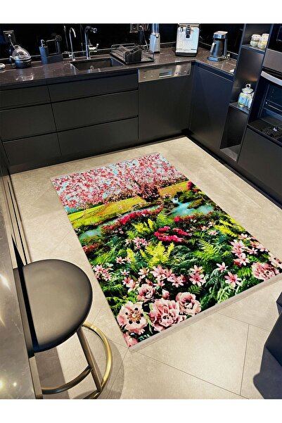 Rugs Modern Halı Colecția Atlas Covor decorativ modern cu model de copac și f...