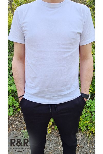 RİRİ MAN Black Slim Fit Jogger Sweatpants