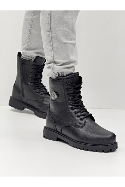 Carrano Siyah Postal Bot Günlük Kullanım Rahat Taktikal Postal