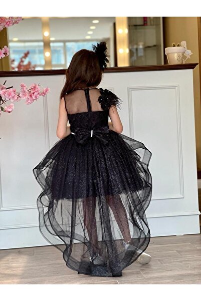 ugurbocegicocukdunyası Ladybug Children's Layered Evening Dress Costume Set of 3