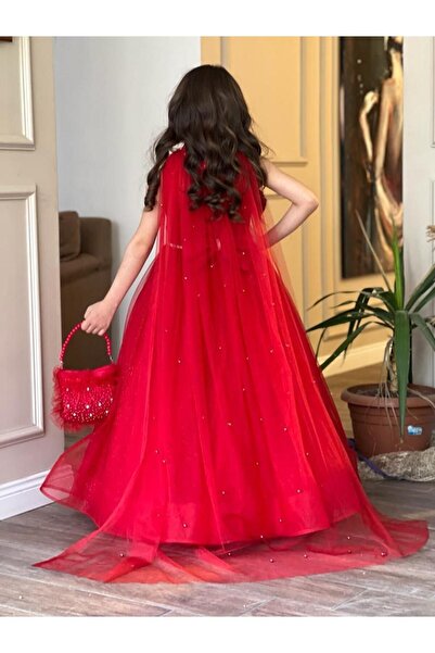 ugurbocegicocukdunyası Children's Cloaked Evening Dress Set of 5