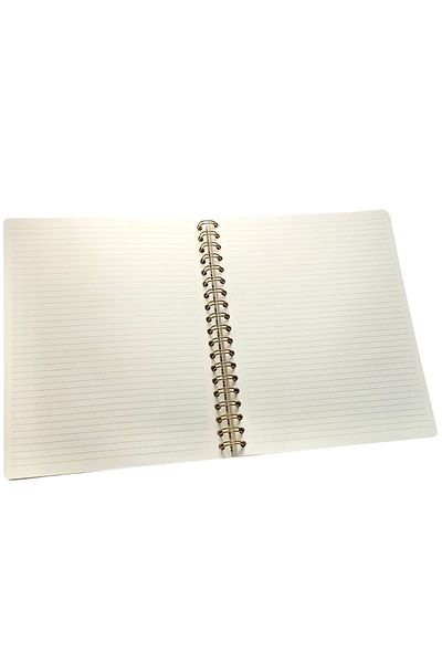 blume Acar Spiral Thermo Leather Flexible Cover Gradient Green 20*25 cm 240 Σελίδες Σημειωματάριο