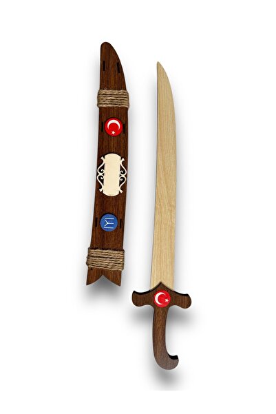 Kiri Ahşap kınlı kılıç oyuncak